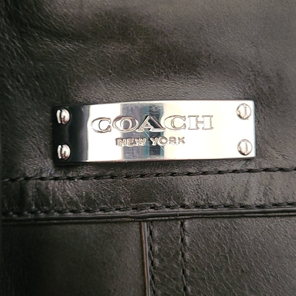 Coach Micha Calf Black Leather Boots - Picture 7 of 15